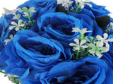 Simulated Rose Bouquet Artificial Wedding Bouquet V1294-YM0523-211014XU0844