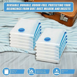 Vacuum Bags Clothes Sealed Clothing Bag Travel Compact Storage Space Saver x20 V63-823781