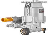 Pressure Washer Pump, 19 mm Shaft Horizontal, 3400 PSI, 2.5GPM, Replacement Power Washer Pumps Kit, V952-HZXPBHZ34INCHU81SV0