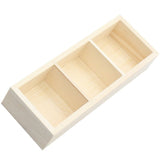3 Count Wooden Box Coffee Tea Organizer Tea Boxes Wood Drawers Desktop Drawer Wood V1369-AZ3-W-17480