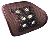 Massage Lumbar Back Cushion - Support Pad for vehicle seat or Office Chair V1263-JX-3598