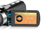 4K Video Camera Camcorder 64MP Vlogging Camera With 28X Digital Zoom for YouTube - Black Pro Version V1263-JX-6747-2