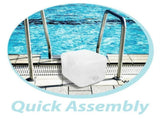 2pcs Universal Swimming Pool Weight Sand Bag 10l Plastic for Ladders V1366-AZ2-W-19635