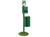 Dog Waste Station 11.5 Gallons Outdoor Dog Poop Station with 600 Bags V952-GFBZTZCWBYDXEKJXWV0
