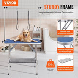 Pet Grooming Table Two Arms with Clamp, 915 x 610mm Dog Grooming Station, Foldable Pets Grooming V952-ZDMRZ36INCHSQMXV6V0