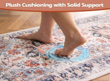 Artiss 60 x 300 cm Runner Rugs For Living Room No Heavy Rubber Crease-Free Foldable Design For FLR-2845-60X300-BLOG