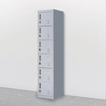 6-Door Locker for Office Gym Shed School Home Storage V63-832691