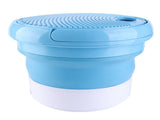 7L Portable Washing Machine Mini Foldable Washing Machine Portable Laundry Washer BlueEU Plug V1294-YM0901-3113210037911