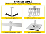 Car Denter Kit, 85CM Dent Lever 6 Claw Hook Accessories, Paintless Dent Removal Kit Dent V952-BJXFJLTAHLBQ10001V0