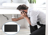 Black Waterproof Sink Mat Rubber Under Sink Liner and Cabinet Organizer for Kitchen V1370-AZ4-14878