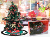 Christmas Train Set with Sounds Lights Electric Rail Car Toy Mini Train Toy Set for Christmas V1294-YM0715-10324226