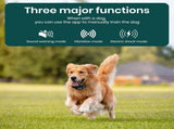GPS Smart Pet Fence Training Collar with Wireless Boundary Control, Bluetooth App Customization, and V1341-ZY-SAAKFCTG-BLACK