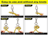 2 Sets Horse Tie Ring, Horse Tack and Supplies Horse Training Equipment Safe Horse Accessories with V1192-AZ-W-2824