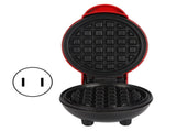 Electric Breakfast Maker Double Sided Non Stick Waffle Egg Cake Maker for KItchen Use V1294-YM0901-3118210228211
