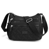 Womens Multi Pocket Casual Crossbody Bag Waterproof Shoulder Messenger Bag Handbag for Daily Use V1192-AZ-W-33053