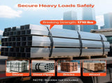 Steel Strapping Coil, 19 mm x 0.55 mm x 91 m, Metal Strapping Banding Roll Withstands Harsh V952-BZKZDGD34INCA7655001V0