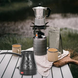 Compact Hand Brewing Coffee Maker Fast Heating Mini Coffee Pot with Long Handle Portable Design V1192-AZ-W-24342