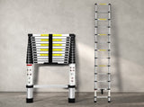 Traderight Multipurpose Ladder Telescopic 3.8M Silver 3.8 Meter HW0076-3.8M_NZ