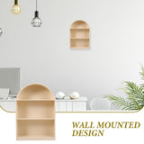 Storage Display Stand Display Shelf Record Wall Mount Perfume Shelf Wall-mounted Display Stand V1369-AZ3-W-20104