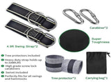 Hammock Strap Swing Attachment Hanging Chair ROpe Outdoor Swing Accessory Safety Carabiners Swing V1188-MS-227-2462