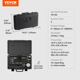 Compression Tester Adapter Kit, 9 Pcs Automotive Engine Cylinder Leak Down Compression Test, V952-QCQGYLCSYQY0XJV75V0
