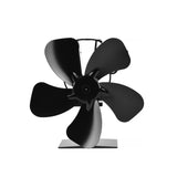 Heat-powered 5 Blades Fireplace Fan V915-EL0094