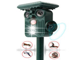 Ultrasonic Animal Repellent Solar Powered Mouse Snake Repeller for Outdoor Farm 3.7V/250MA V1294-YM0718-3111200299611