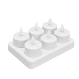 Candle Light Warm White Light LED Tea Light for Wedding Party Table Dining Room 100240VAU Plug V1294-YM0715-3115210268914