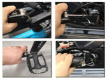 Bike Bag & Bicycle Tire Pump,Tire Puncture Kit,Bike Multi Tool Set,Maintain Bike V1366-AZ2-W-24362