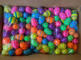 36PCS colorful plastic Easter eggs can be filled with Easter eggs, lucky surprise eggs, Easter V1102-HECD-001