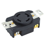 Nema L14 30P L14 30R 30A 125/250V Male Plug & Female Receptacle Kit Locking Design Industrial Grade V1189-LWWAL-20260327-04196