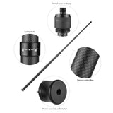 1.5m/ 4.9ft Carbon Fiber Selfie Stick Adjustable Extension Pole with 1/4 Inch Screw Replacement for V1366-AZ2-W-18416