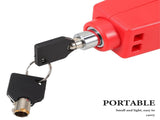SWETRACE 1Pcs Compact Anti-scratch Surface Handlebar Lock Bicycle Outdoor Use 5.9x1.97x1.38in V1189-LWWAL-20260327-03791