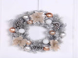 Pine Cone Christmas Wreath Home Decoration V1142-LP000746