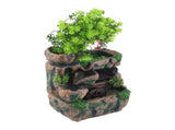 Resin Rockery Simulation Tree Flowing Water Tabletop Fountain Decoration V1294-YM0901-3111200276411