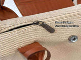 Faux Leather Trim Triangular Nameplate, Hidden Magnetic Snap V1232-STB-001