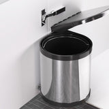 Cefito Pull Out Bin Swing Out Bins 12L POT-BIN-CIR-002