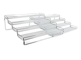 4 Tier Seasoning Rack Organizer Iron Wire Expandable Seasoning Organizer Kitchen Counter Shelves V1294-YM0901-3118240273611