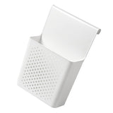 Kitchen Cabinet Door Organizer Plastic Punch Free Cabinet Door Hanging Shelf for Spices V1294-YM0901-3117230428011