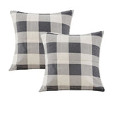Bianca Pair of Naya European Pillowcases V442-BCA-PILLOWC-NAYA-GREY-EU
