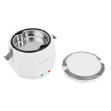 1.6L Mini Portable Electric Rice Cooker Rice Cooking Tool for 12V Car Use White V1294-YM0901-3113200060711