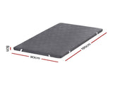 Giselle 8cm Memory Foam Mattress Topper Gel Dual Layer Foam Bamboo Single MATTRESS-TOP-DL-8-S