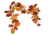 Decorative Artificial Maple Garland Fall Leaf Garland Decoration Thanksgiving Halloween Fake Maple V1294-YM0523-3115210217311