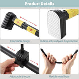 Adjustable Garland Hanger 31.5"-39.4", No Tools Installation Front Door Christmas Decoration Holder, V1369-AZ3-W-08715