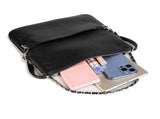 Chic Quilted Leather Crossbody Bag with Chain Strap & Tassel Detail V888-ELOSUNG29126
