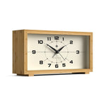 Newgate Lemur Alarm Clock - Retro-Inspired Arabic dial V398-NM-ALM/LEM453LB