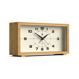 Newgate Lemur Alarm Clock - Retro-Inspired Arabic dial V398-NM-ALM/LEM453LB