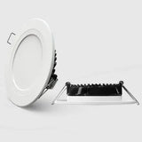 M-Elec Downlight Fixed Kit 90mm Cutout LED 10W 3/4/6K White ML-MR10-MULTI-XC V1202-V1-MELML-MR10-MULTI-XC