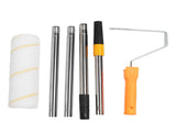 3.9ft Paint Roller Extension Pole Kit with 9in Roller Brush Detachable Telescopic Long Paint Roller V1294-YM0901-3114230161211
