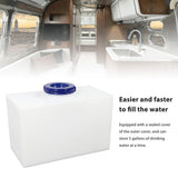 RV Water Holding Tank 5 Gallons Large Capacity Perfect Sealing RV Water Tank for Trailer Camper Boat V1369-AZ3-W-15545